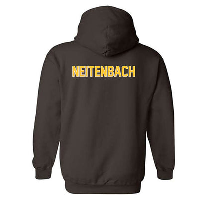 Wyoming - NCAA Wrestling : Eddie Neitenbach - Hooded Sweatshirt-1