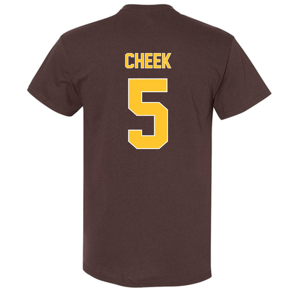 Wyoming - NCAA Football : Brooklyn Cheek - Classic Shersey T-Shirt-1