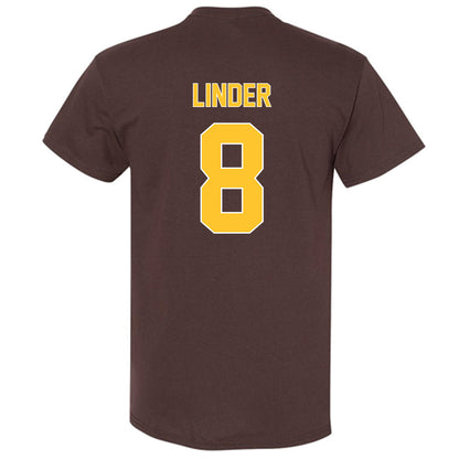 Wyoming - NCAA Women's Soccer : hadley linder - Classic Shersey T-Shirt-1