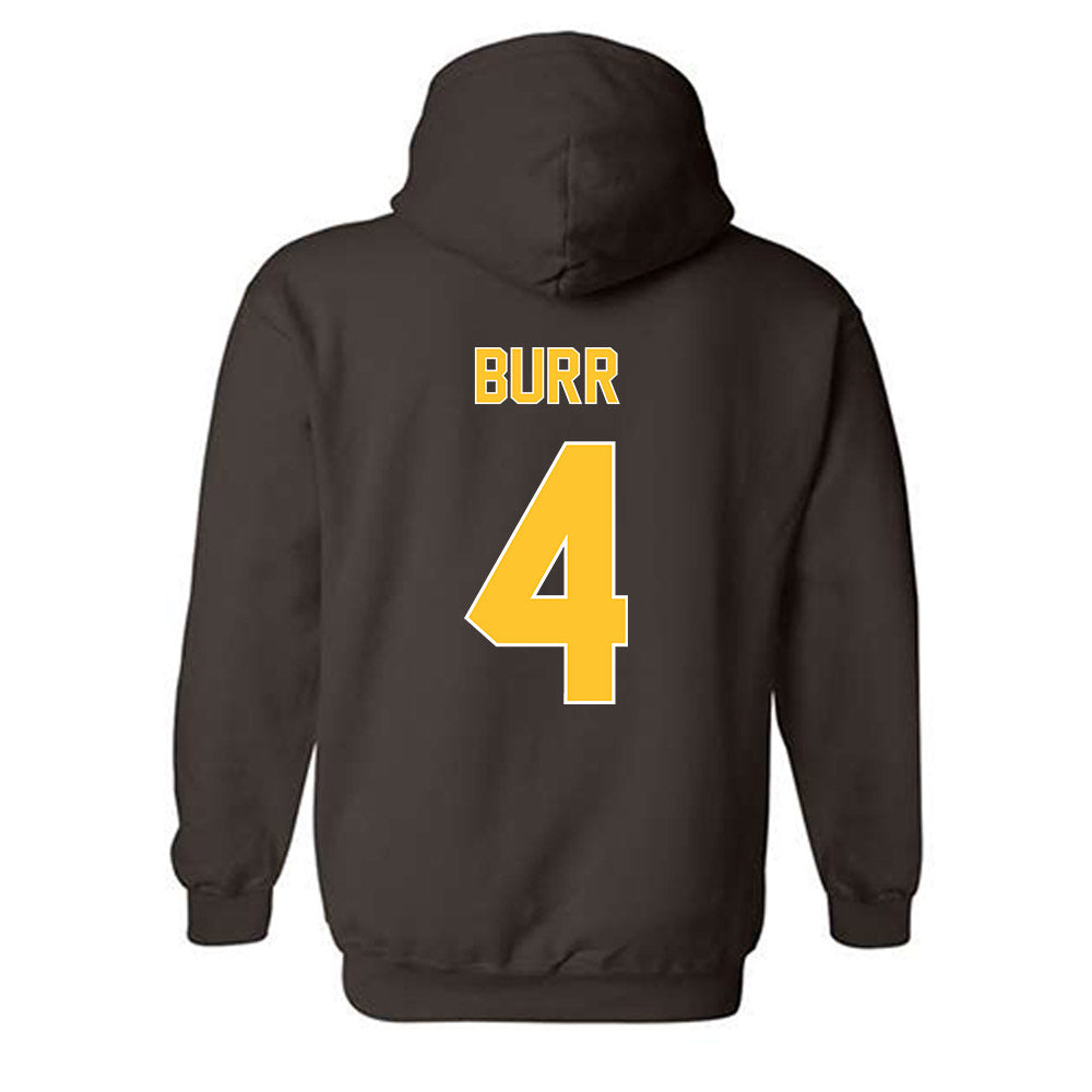 Wyoming - NCAA Women's Soccer : Maddie Burr - Classic Shersey Hooded Sweatshirt-1
