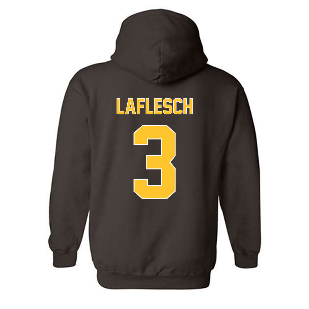 Wyoming - NCAA Women's Volleyball : Lily LaFlesch - Classic Shersey Hooded Sweatshirt-1