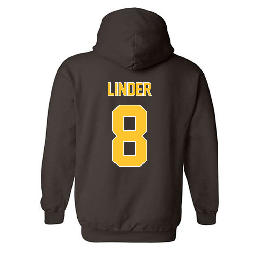Wyoming - NCAA Women's Soccer : hadley linder - Classic Shersey Hooded Sweatshirt-1