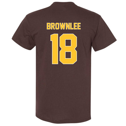 Wyoming - NCAA Football : Da'Marion Brownlee - Classic Shersey T-Shirt-1