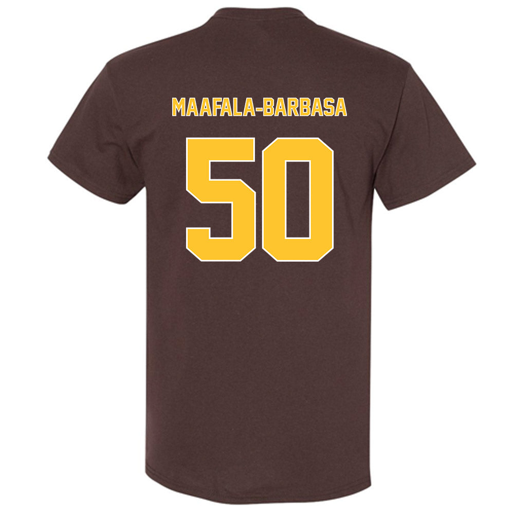 Wyoming - NCAA Football : Tanielu Maafala-Barbasa - Classic Shersey T-Shirt-1