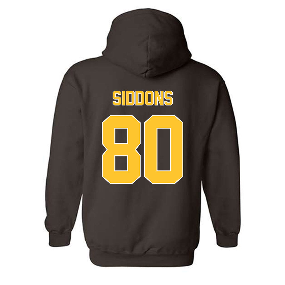 Wyoming - NCAA Football : Tyler Siddons - Classic Shersey Hooded Sweatshirt-1