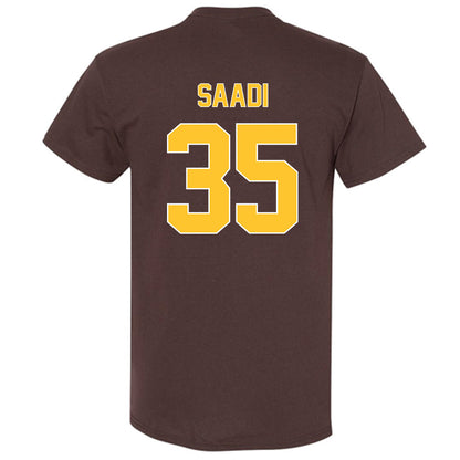 Wyoming - NCAA Men's Basketball : Simm-Marten Saadi - Classic Shersey T-Shirt-1