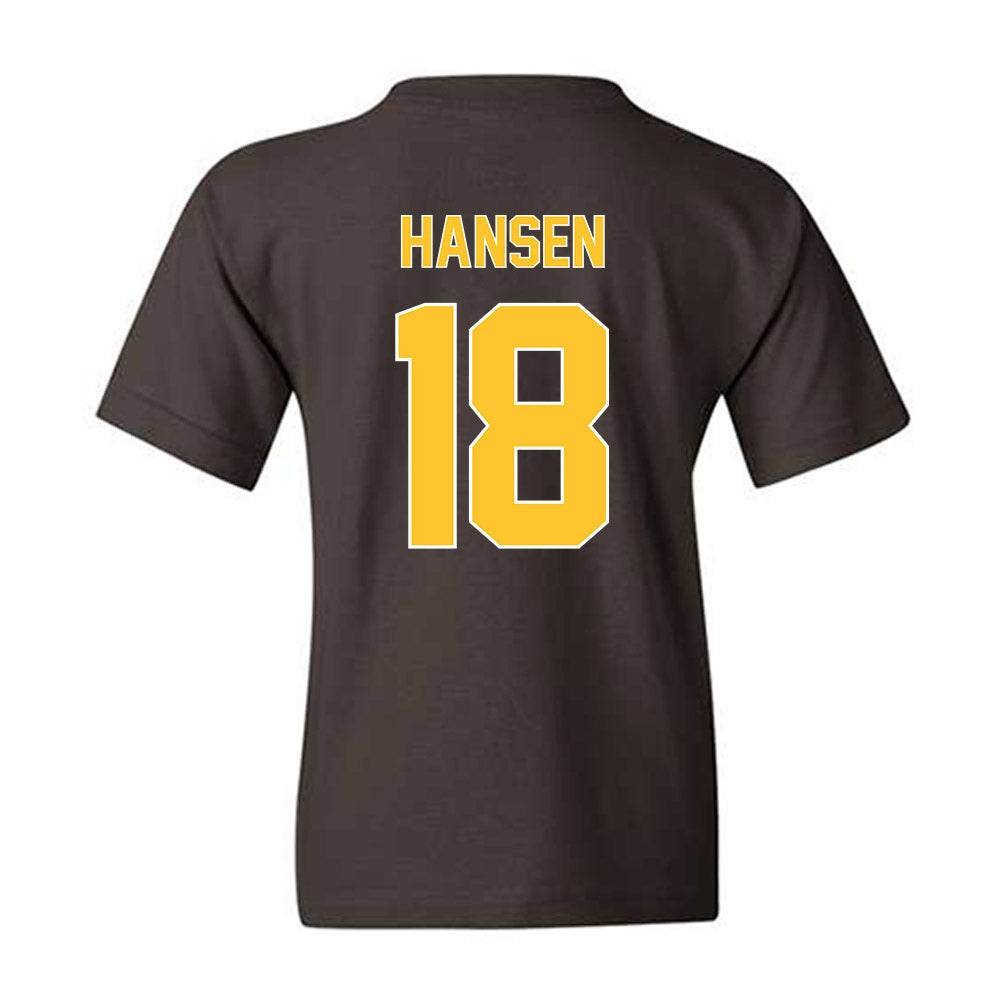 Wyoming - NCAA Women's Soccer : Rachel Hansen - Classic Shersey Youth T-Shirt-1