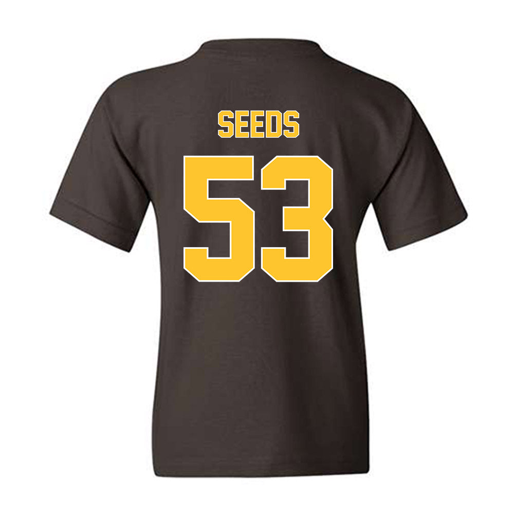Wyoming - NCAA Football : Tegen Seeds - Classic Shersey Youth T-Shirt-1