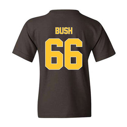 Wyoming - NCAA Football : Johnathan Bush - Classic Shersey Youth T-Shirt-1
