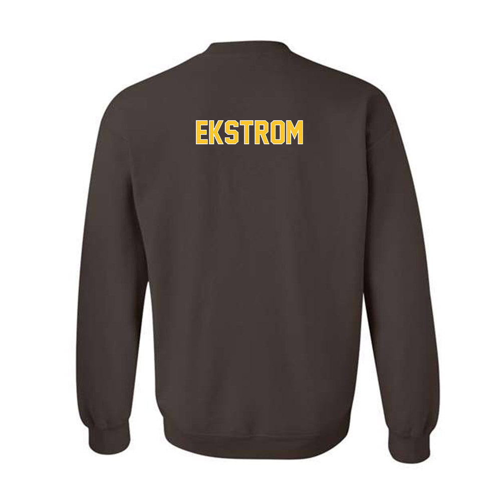 Wyoming - NCAA Men's Track & Field : Bradley Ekstrom - Classic Shersey Crewneck Sweatshirt-1