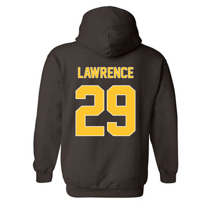 Wyoming - NCAA Football : Jaden Lawrence - Classic Shersey Hooded Sweatshirt-1