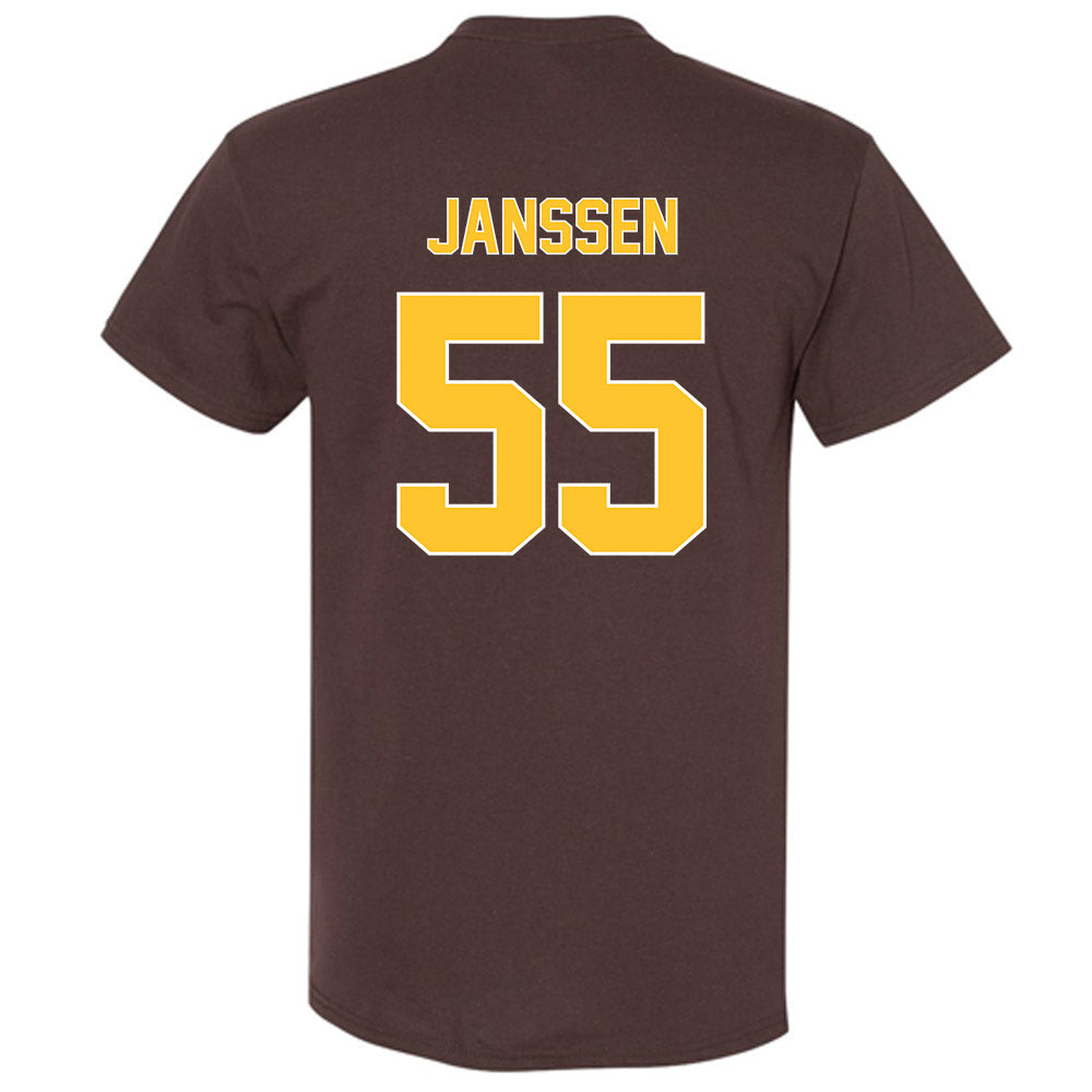 Wyoming - NCAA Football : Kalvin Janssen - Classic Shersey T-Shirt-1