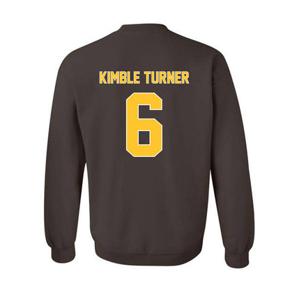 Wyoming - NCAA Football : Kaiden Kimble Turner - Classic Shersey Crewneck Sweatshirt-1