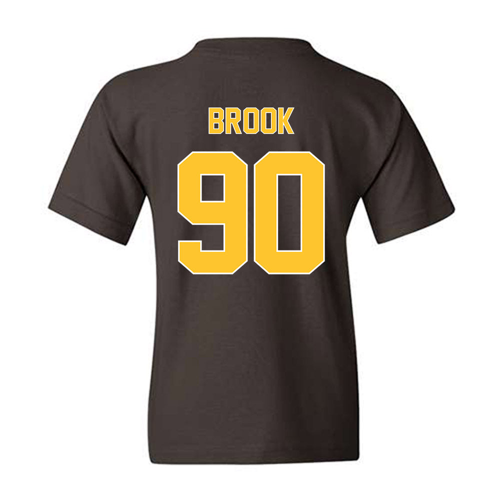 Wyoming - NCAA Football : Cade Brook - Classic Shersey Youth T-Shirt-1
