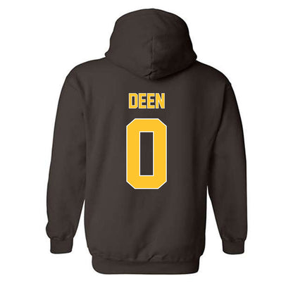 Wyoming - NCAA Football : Tyson Deen - Classic Shersey Hooded Sweatshirt-1