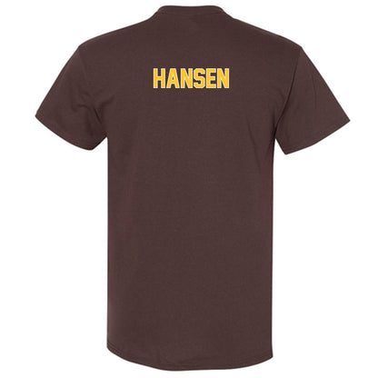 Wyoming - NCAA Women's Swimming & Diving : Macey Hansen - Classic Shersey T-Shirt-1