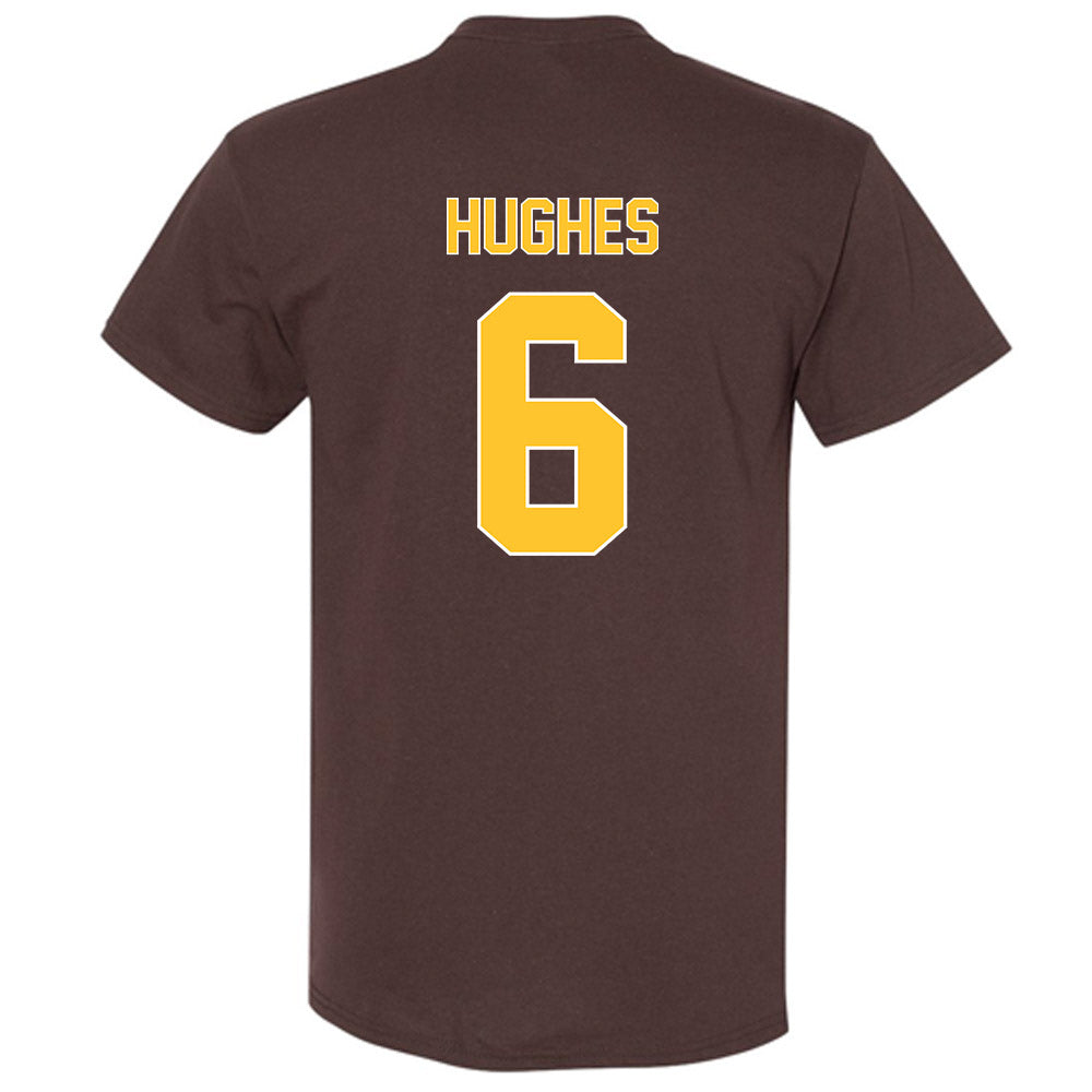 Wyoming - NCAA Football : Tyler Hughes - Classic Shersey T-Shirt-1