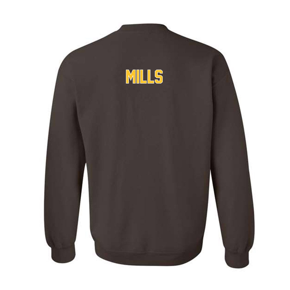 Wyoming - NCAA Men's Track & Field : Ayden Mills - Classic Shersey Crewneck Sweatshirt-1