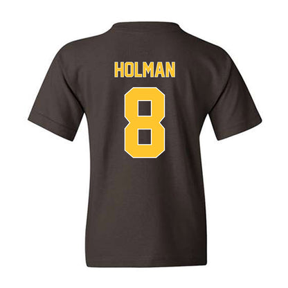 Wyoming - NCAA Football : Markell Holman - Classic Shersey Youth T-Shirt-1