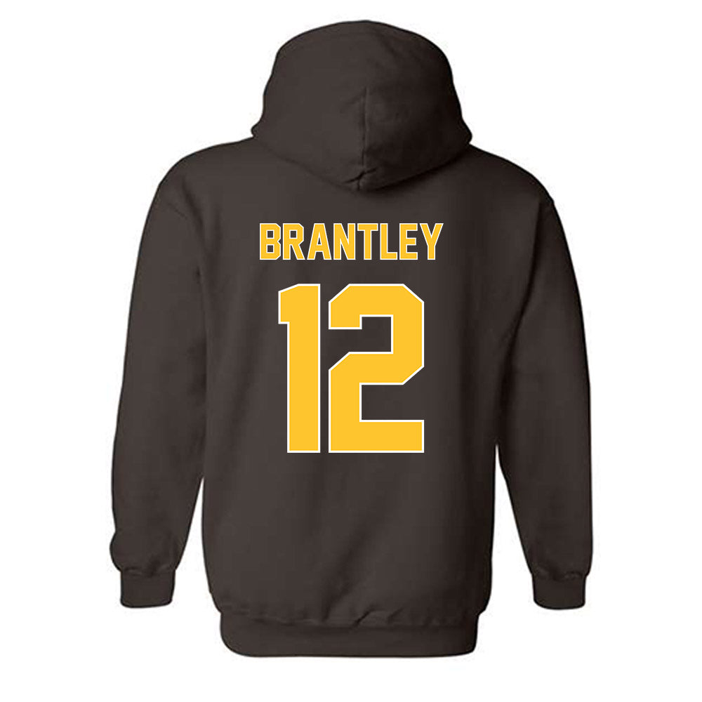 Wyoming - NCAA Football : Bricen Brantley - Classic Shersey Hooded Sweatshirt-1