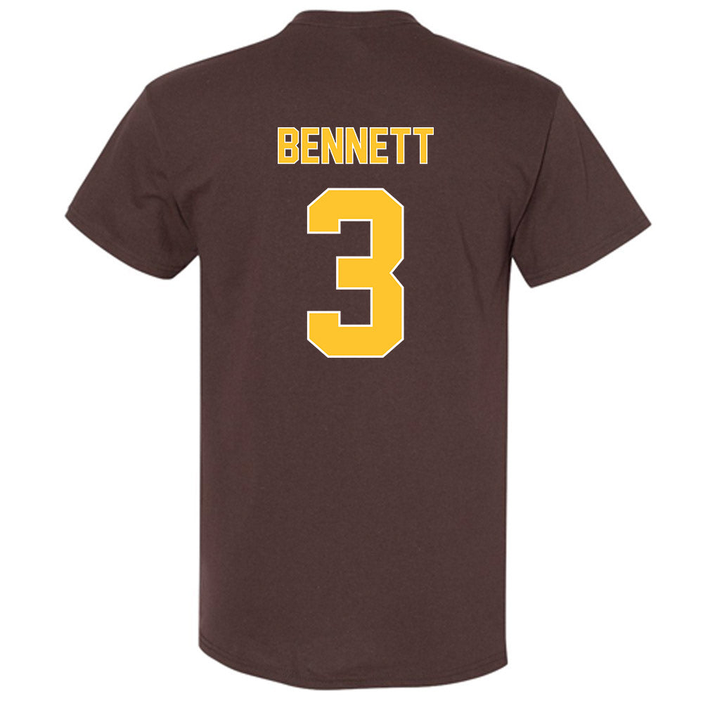 Wyoming - NCAA Men's Basketball : Khaden Bennett - Classic Shersey T-Shirt-1
