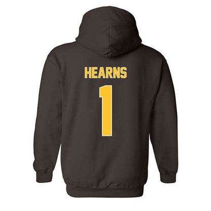 Wyoming - NCAA Football : Desman Hearns - Classic Shersey Hooded Sweatshirt-1