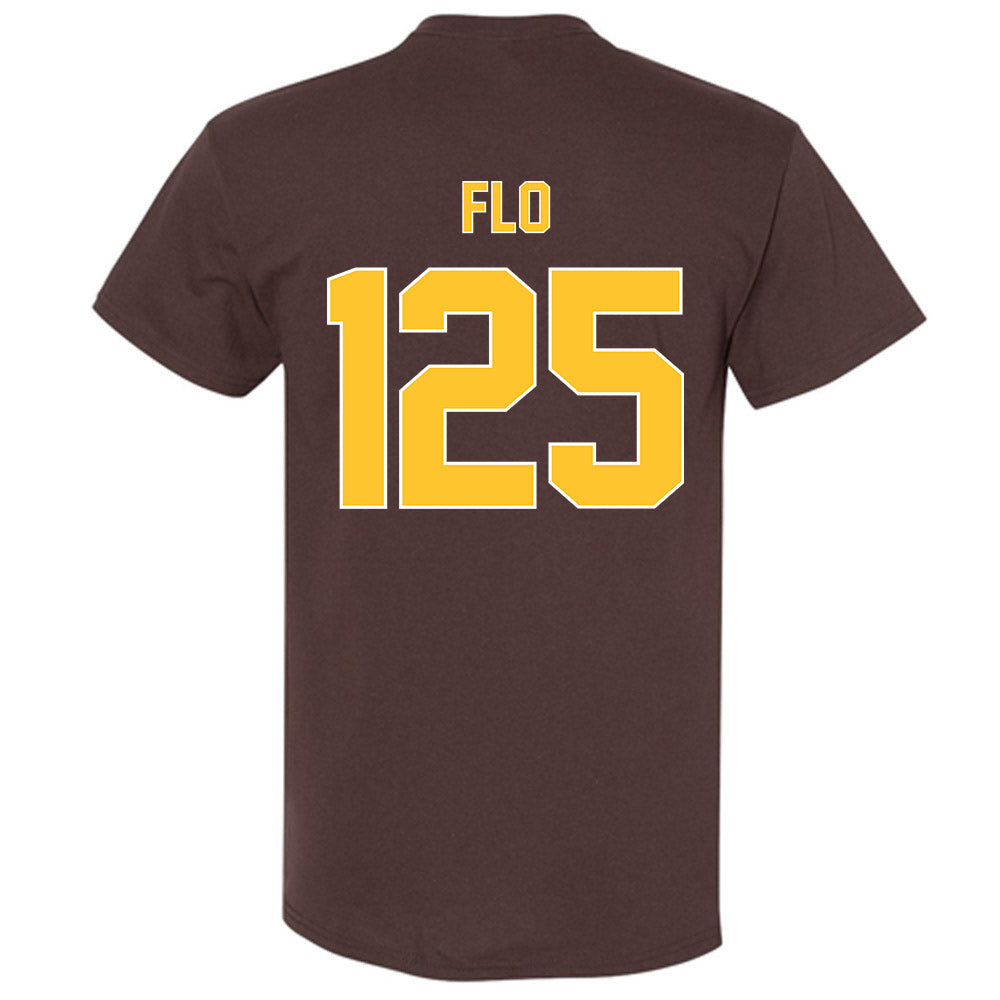 Wyoming - NCAA Wrestling : Cael Flo - Classic Shersey T-Shirt-1