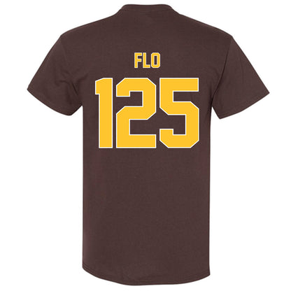 Wyoming - NCAA Wrestling : Cael Flo - Classic Shersey T-Shirt-1