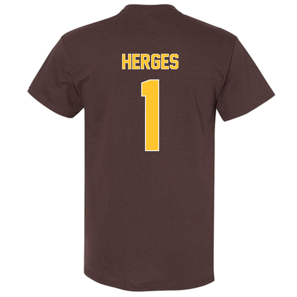 Wyoming - NCAA Women's Soccer : Julia Herges - Classic Shersey T-Shirt-1