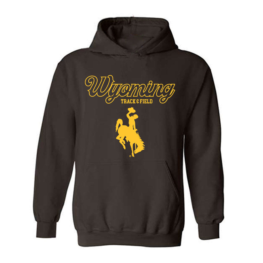 Wyoming - NCAA Women's Track & Field : Brooklyn Asmus - Classic Shersey Hooded Sweatshirt-0