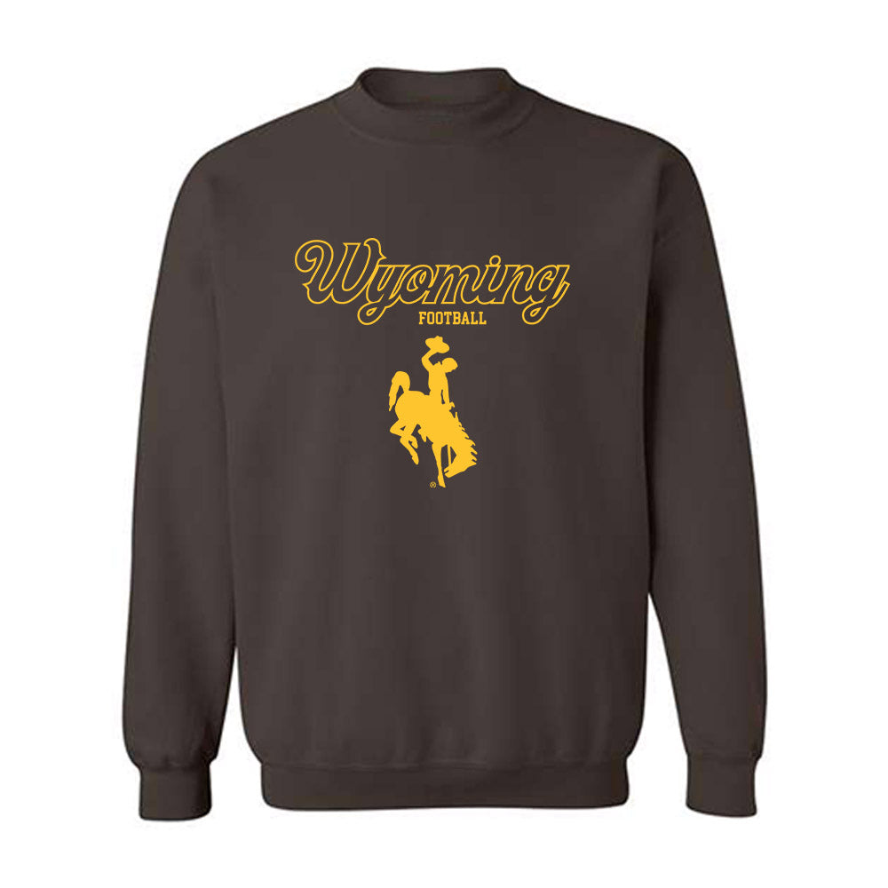 Wyoming - NCAA Football : Ishmael Muhammad - Classic Shersey Crewneck Sweatshirt-0
