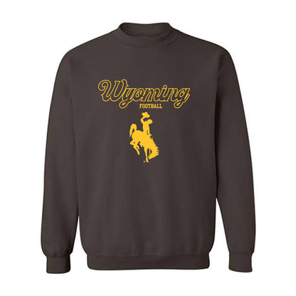 Wyoming - NCAA Football : Ishmael Muhammad - Classic Shersey Crewneck Sweatshirt-0