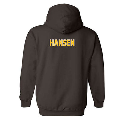 Wyoming - NCAA Women's Swimming & Diving : Macey Hansen - Classic Shersey Hooded Sweatshirt-1