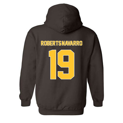 Wyoming - NCAA Women's Volleyball : Senna Roberts-Navarro - Classic Shersey Hooded Sweatshirt-1