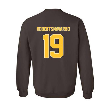 Wyoming - NCAA Women's Volleyball : Senna Roberts-Navarro - Classic Shersey Crewneck Sweatshirt-1