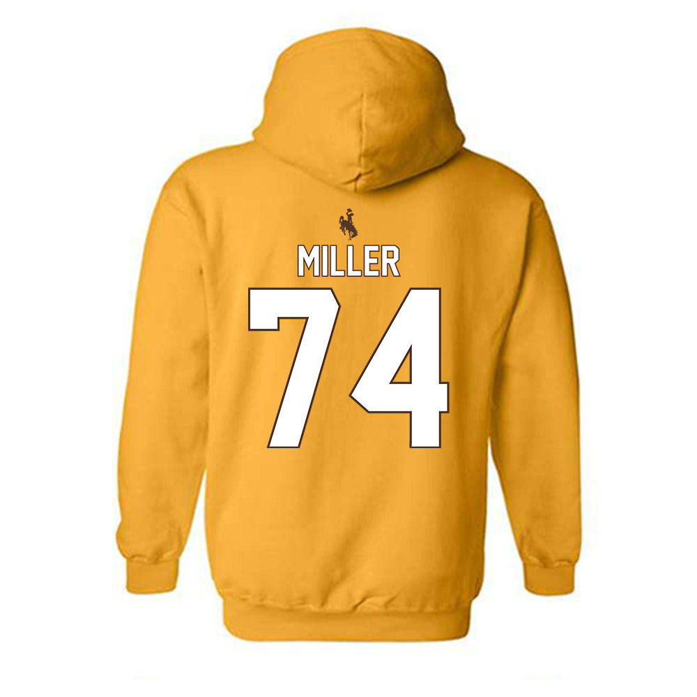 Wyoming - NCAA Football : Tariq Miller - Hooded Sweatshirt-1
