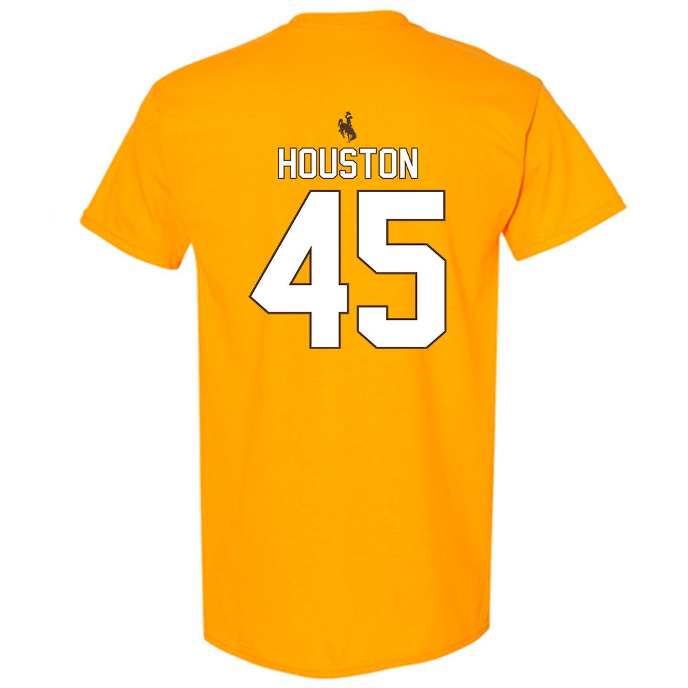 Wyoming - NCAA Football : Charlie Houston - T-Shirt-1