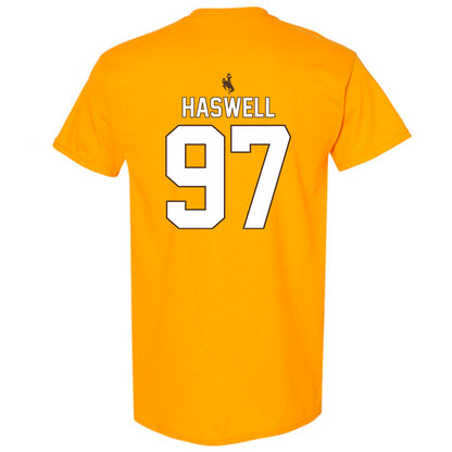 Wyoming - NCAA Football : Alexander Haswell - T-Shirt-1