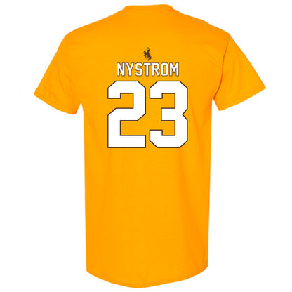 Wyoming - NCAA Football : Tyler Nystrom - T-Shirt