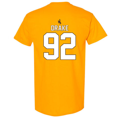 Wyoming - NCAA Football : Dante Drake - T-Shirt-1