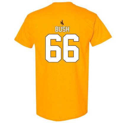 Wyoming - NCAA Football : Johnathan Bush - T-Shirt-1