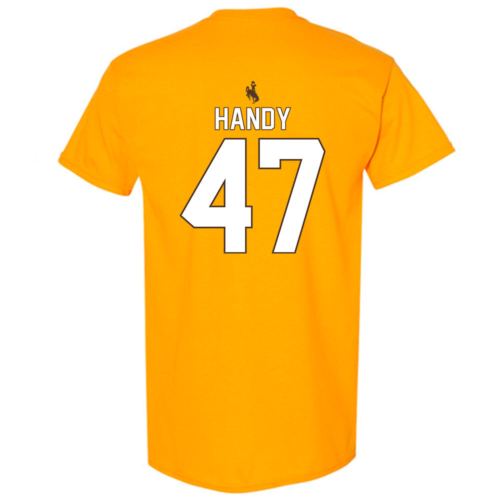 Wyoming - NCAA Football : Jason Handy - T-Shirt-1