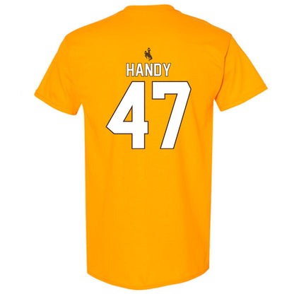 Wyoming - NCAA Football : Jason Handy - T-Shirt-1