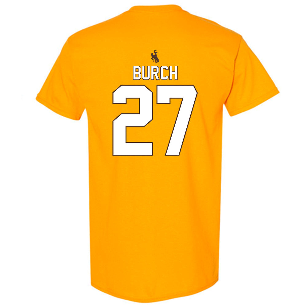 Wyoming - NCAA Football : Dontae Burch - T-Shirt-1