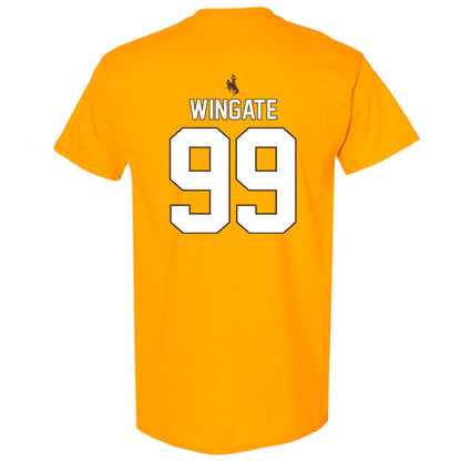 Wyoming - NCAA Football : Donnie Wingate - T-Shirt-1