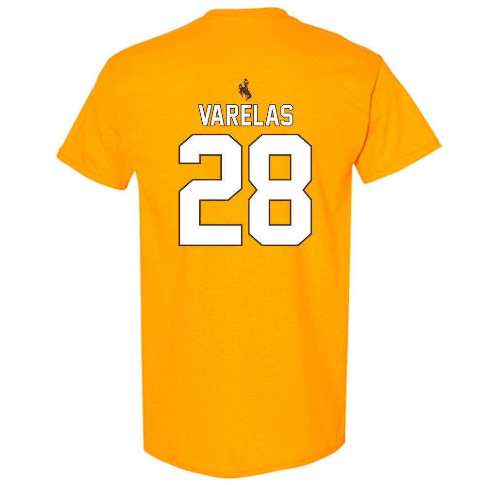 Wyoming - NCAA Football : Nikos Varelas - T-Shirt-1