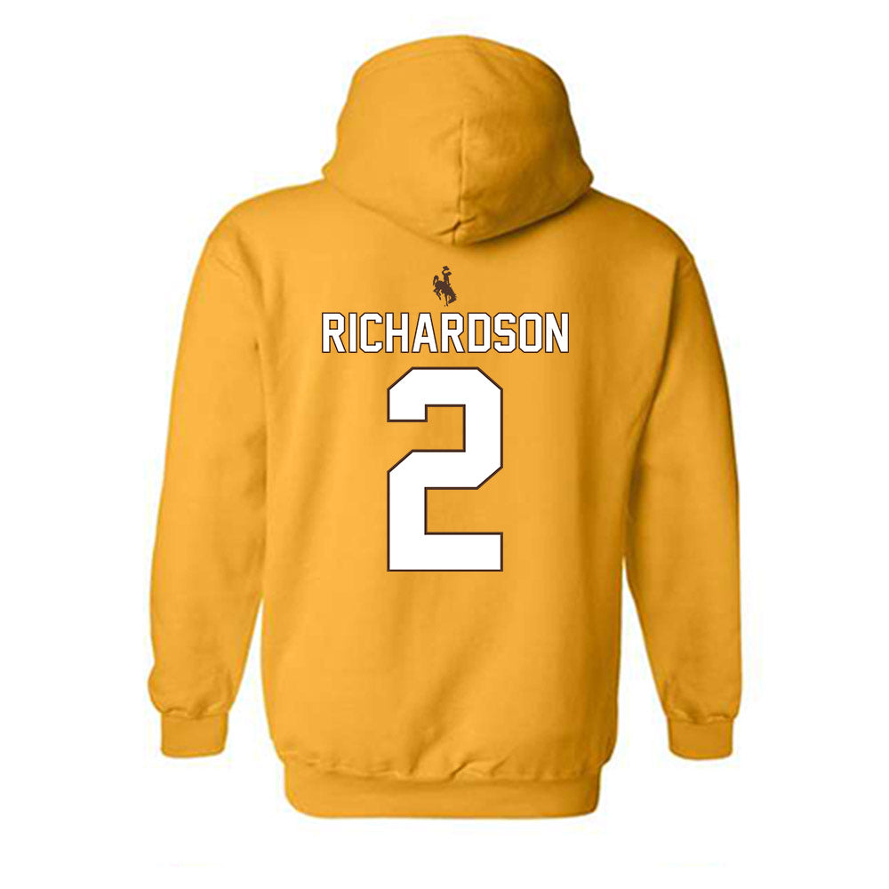 Wyoming - NCAA Football : Eric Richardson - Hooded Sweatshirt-1