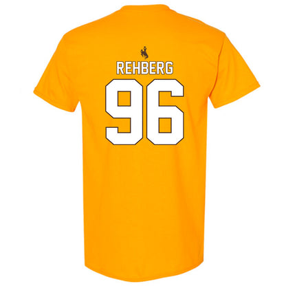 Wyoming - NCAA Football : Henry Rehberg - T-Shirt-1