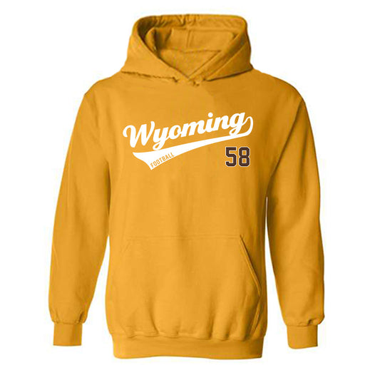 Wyoming - NCAA Football : Jordan Turnbull - Hooded Sweatshirt