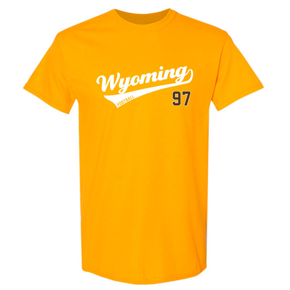 Wyoming - NCAA Football : Alexander Haswell - T-Shirt-0